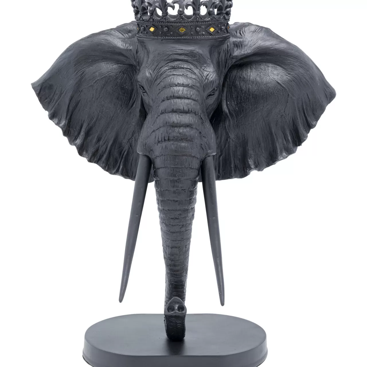 Objet Décoratif Elephant Royal Noir 57Cm*KARE Design Store