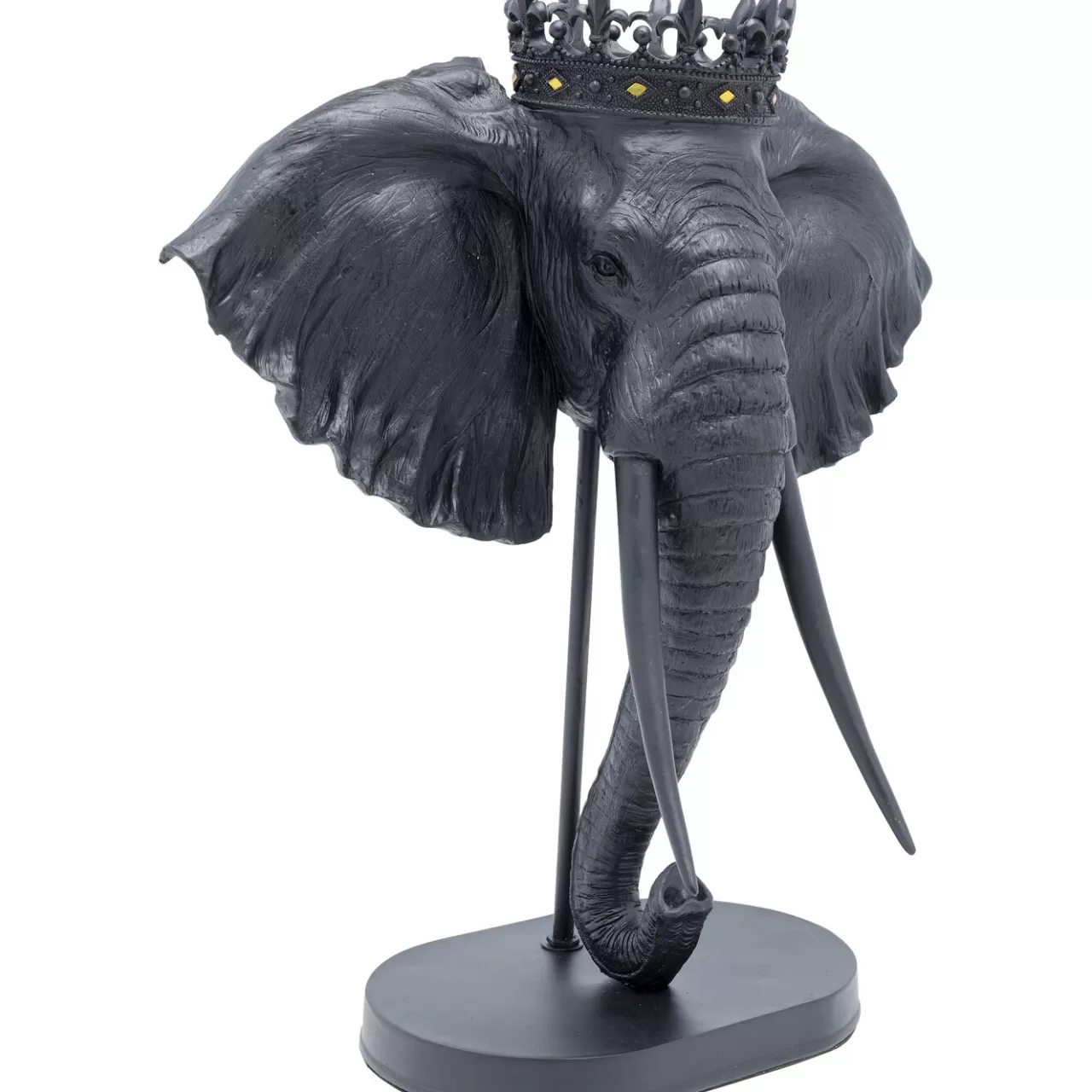 Objet Décoratif Elephant Royal Noir 57Cm*KARE Design Store