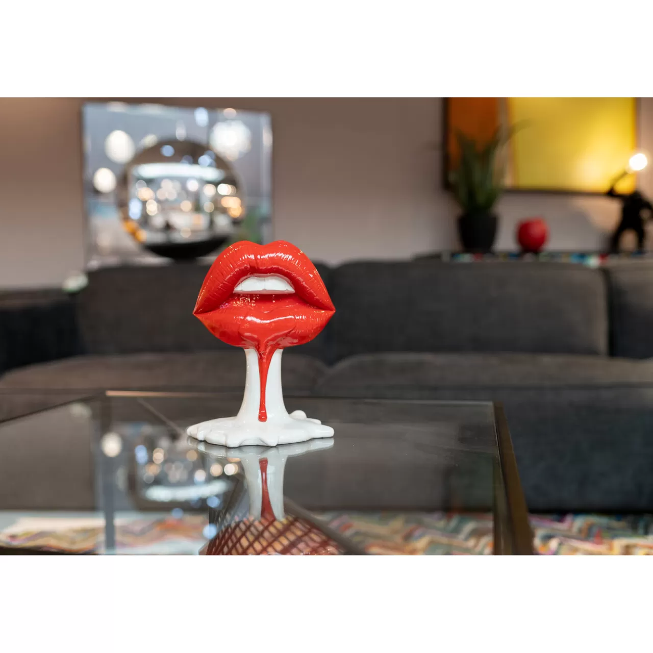 Objet Décoratif Hot Lips 26Cm*KARE Design Fashion