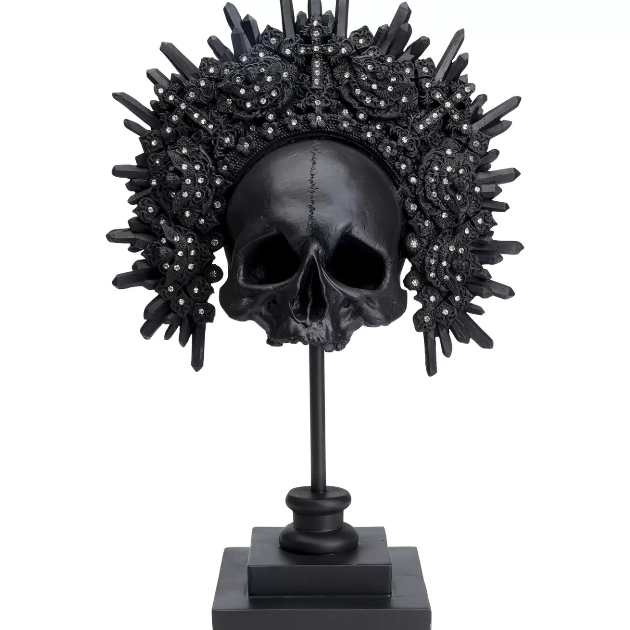 Objet Décoratif King Skull Noir 49Cm*KARE Design Fashion