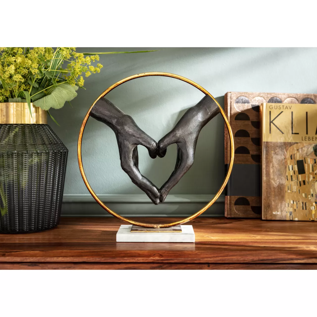 Objet Décoratif Éléments Heart Hand 33Cm*KARE Design Cheap