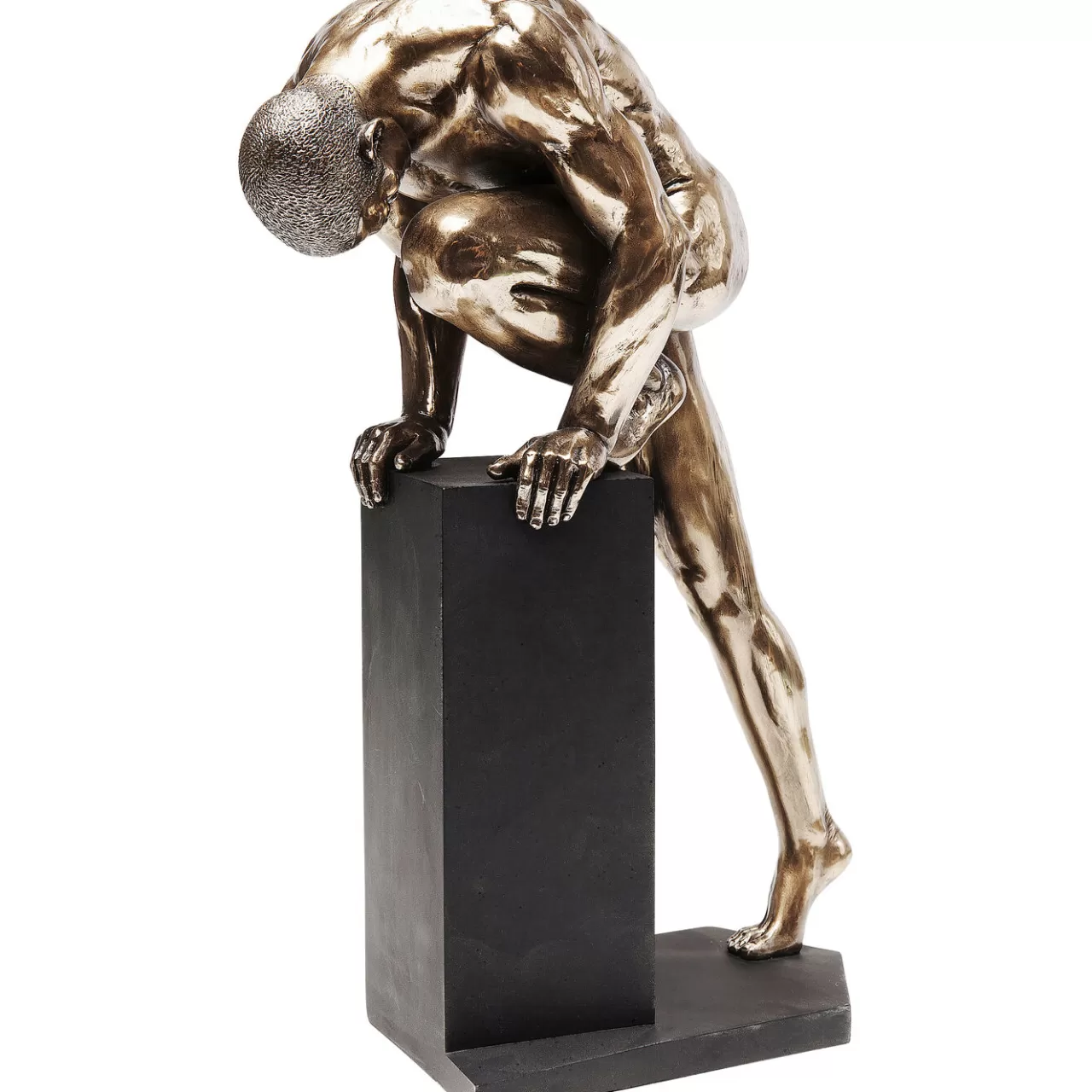 Objet Décoratif Nude Man Stand Bronze 35Cm*KARE Design Clearance