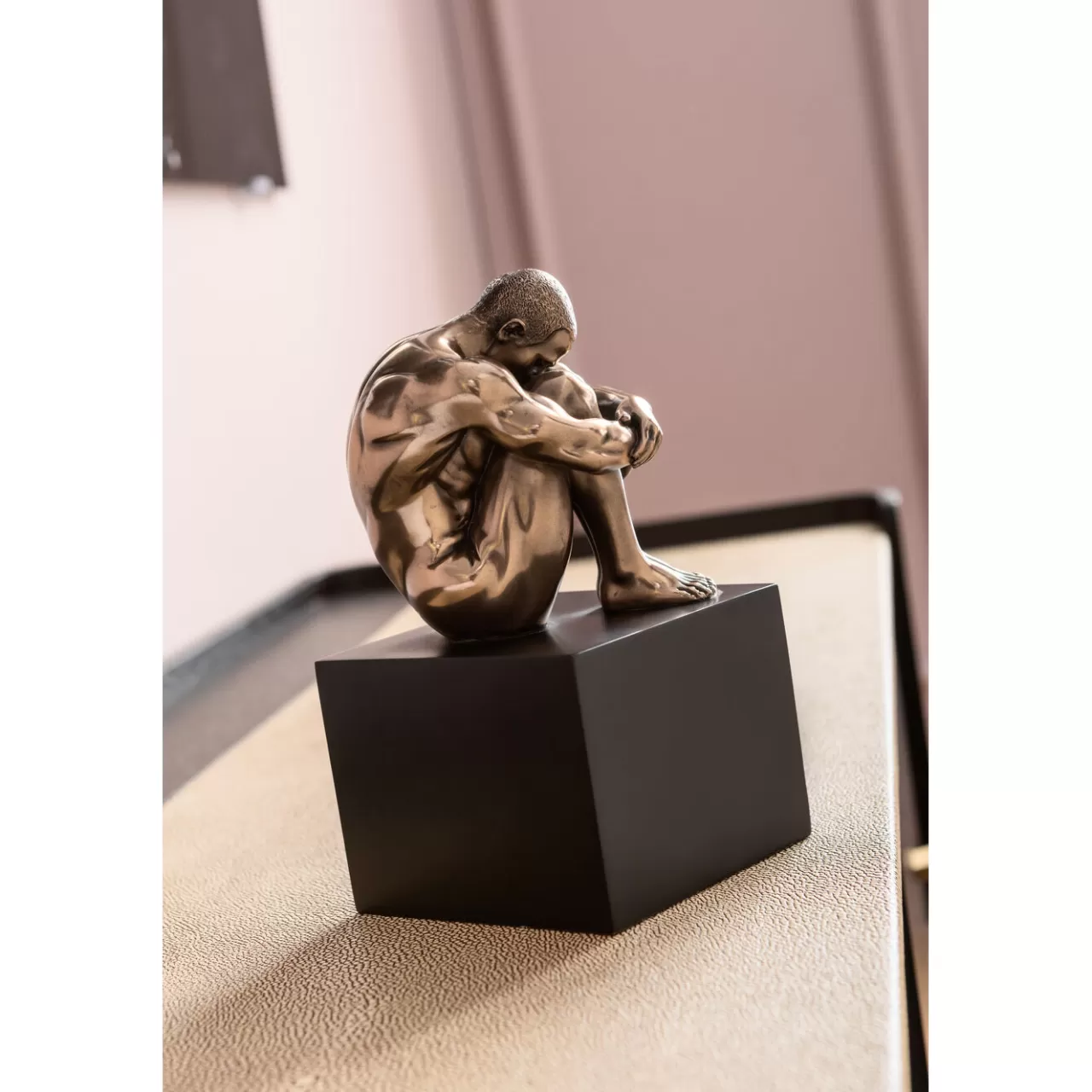 Objet Décoratif Nude Man Thinking 10Cm*KARE Design Cheap