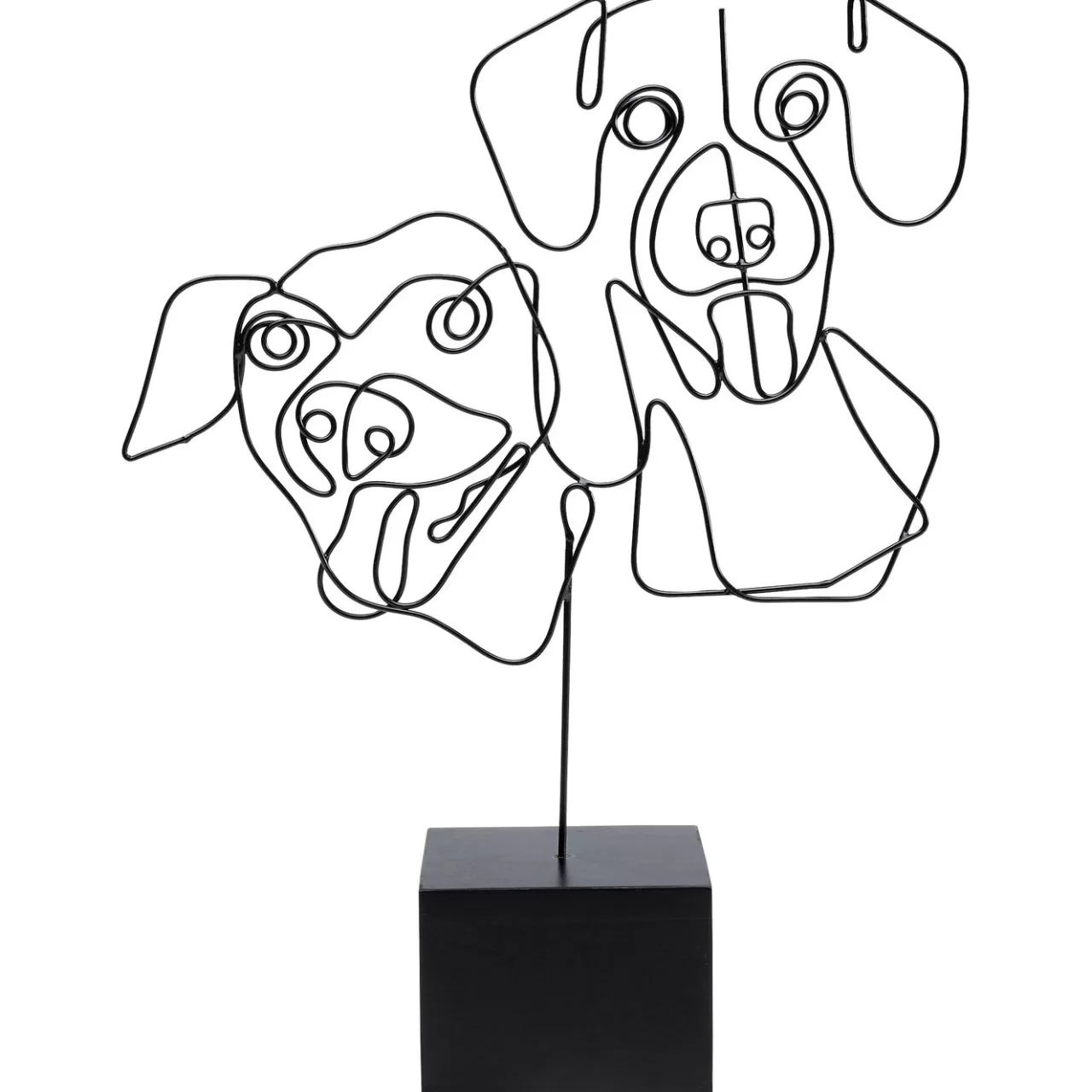 Objet Décoratif Wire Dog Faces 38Cm*KARE Design Sale