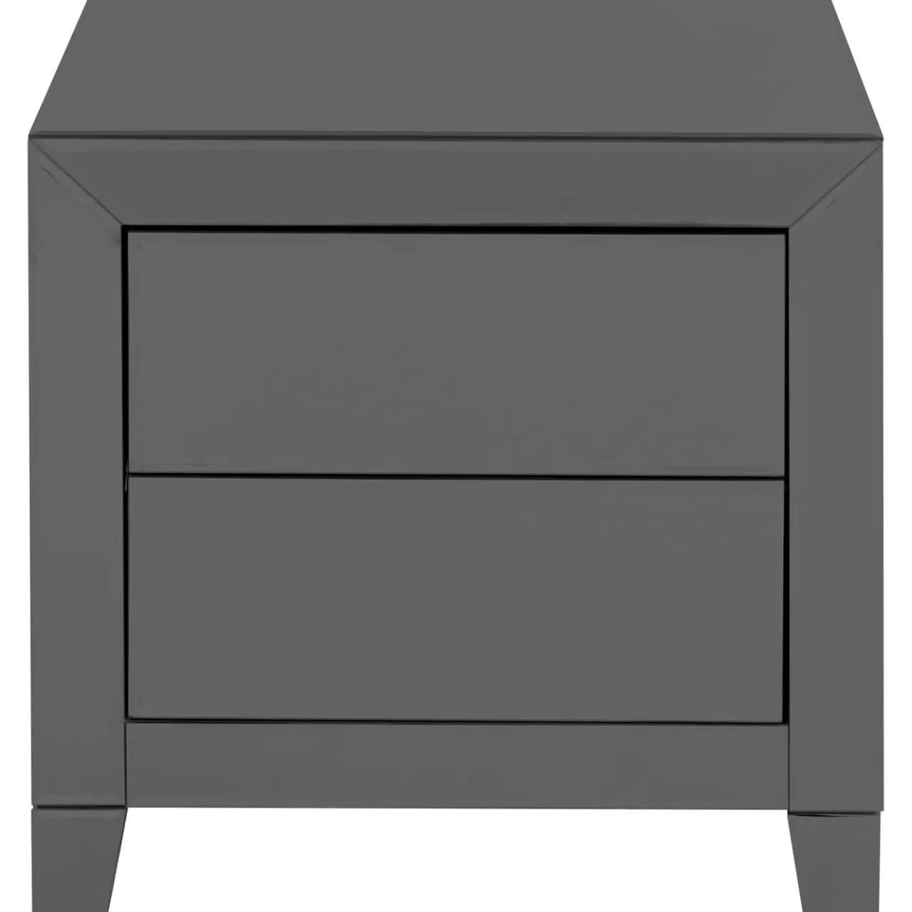 Petite Commode Luxury Push 2 Tiroirs Gris*KARE Design Cheap