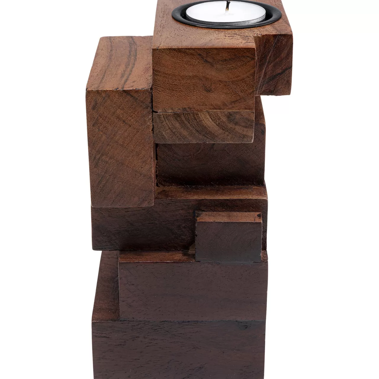 Photophore Wood Tetris 17Cm*KARE Design Cheap