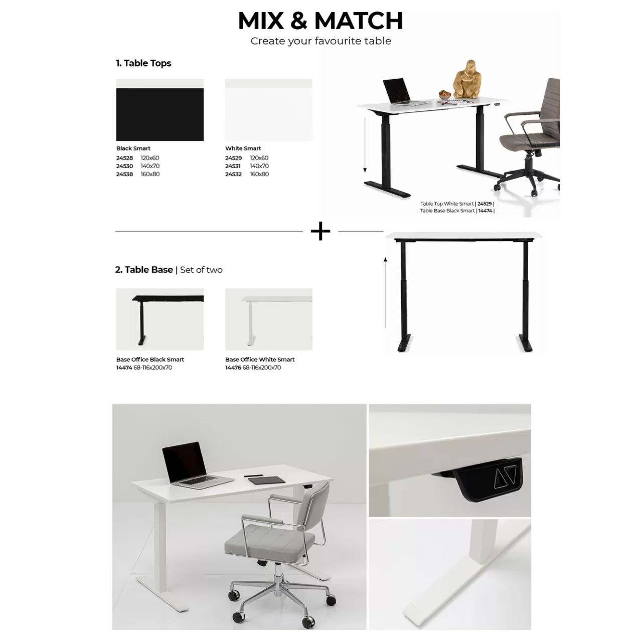 Plateau De Table Tavola Smart Blanc 120X60Cm*KARE Design Store