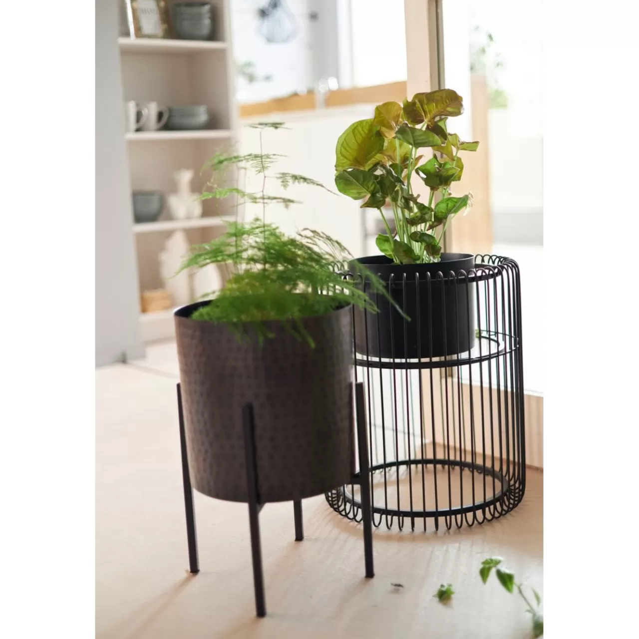 Pot A Plantes Mynah Noir 42Cm*KARE Design Fashion