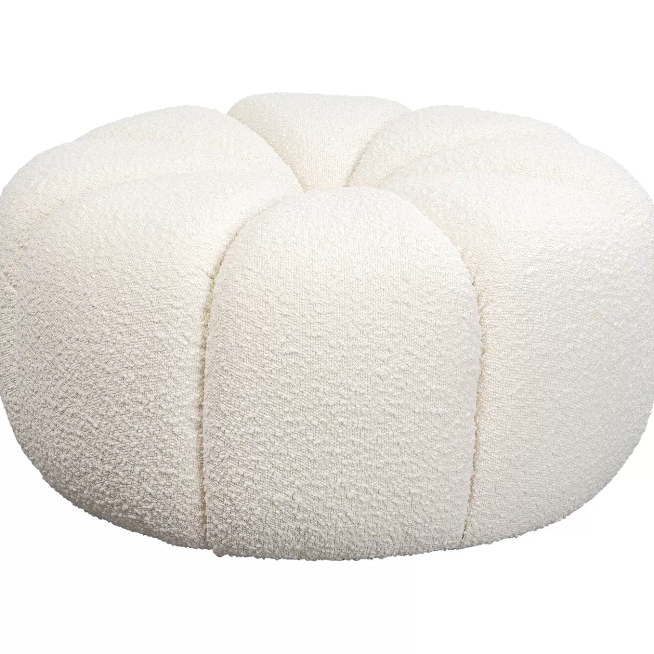 Pouf Peppo Lounge Blanc O76Cm*KARE Design Clearance