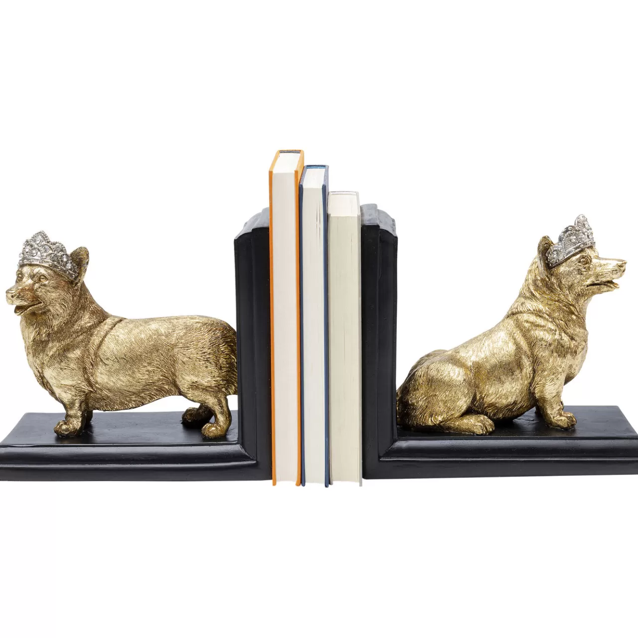 Serre-Livres Royal Standing Corgi (2/Set)*KARE Design Hot