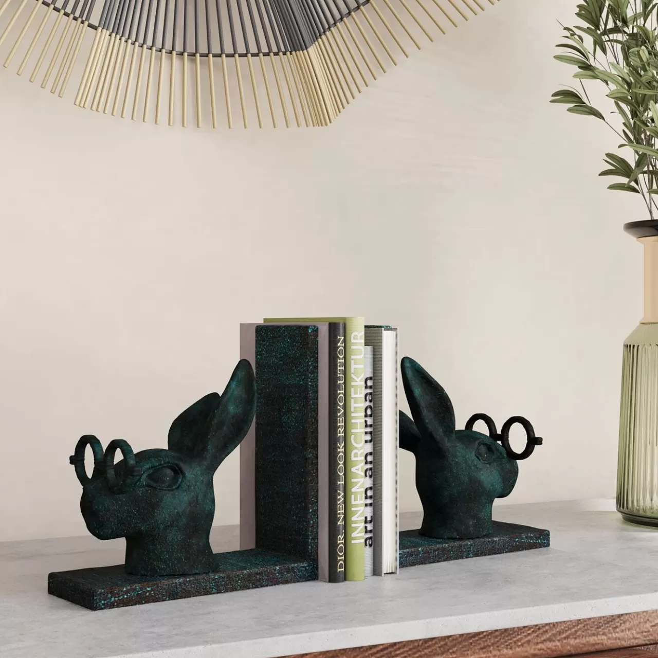 Serre-Livres Smart Rabbit (2/Set)*KARE Design Store