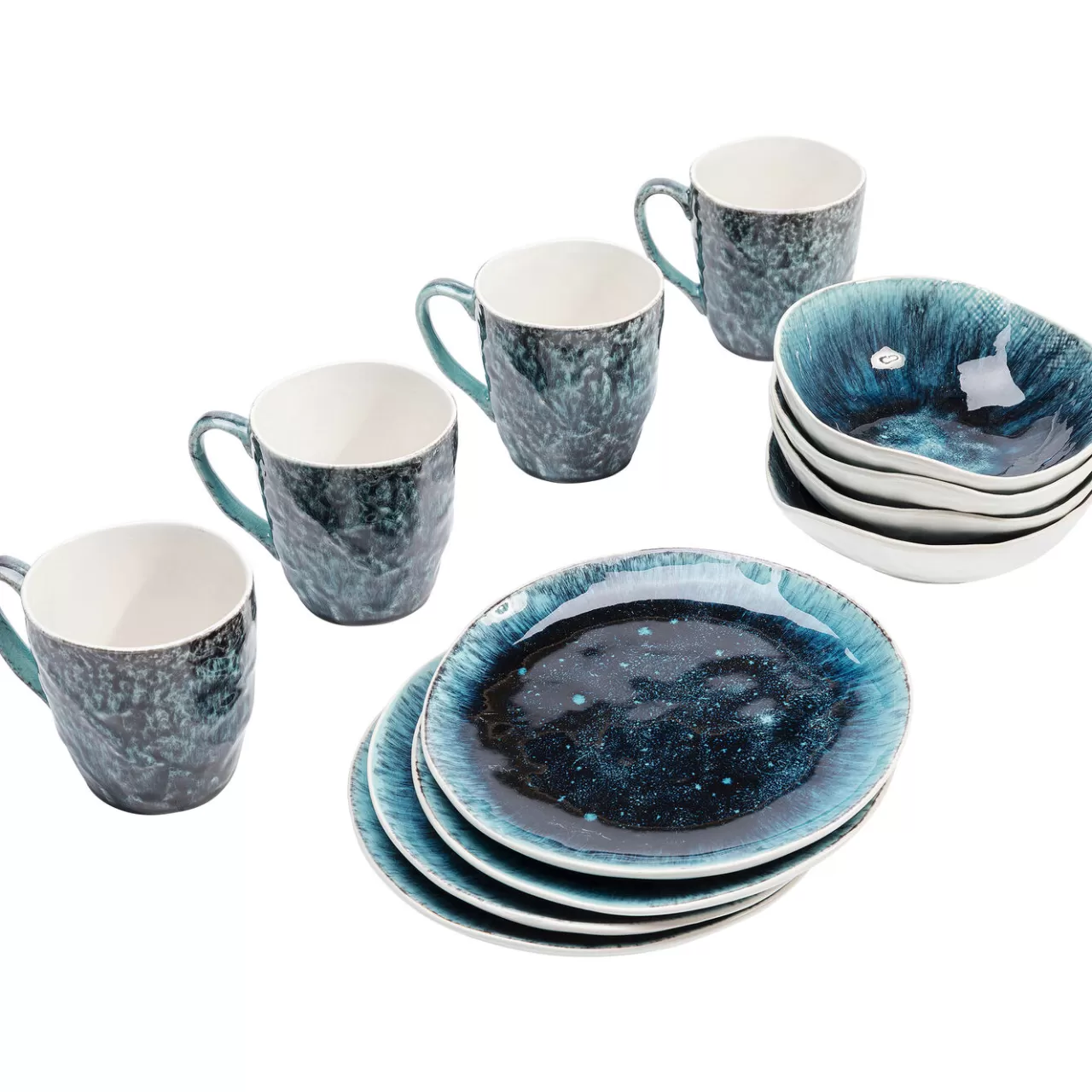 Set De Petit-Dejeuner Mustique (12/Pcs)*KARE Design Cheap