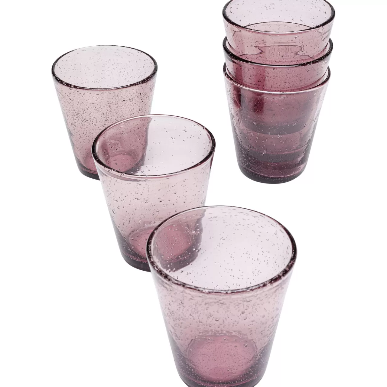 Set De Verres Bubble Mauve (6-Pcs)*KARE Design Hot