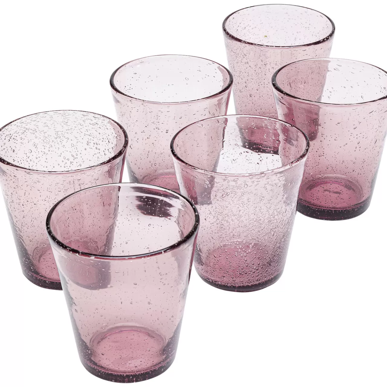 Set De Verres Bubble Mauve (6-Pcs)*KARE Design Hot