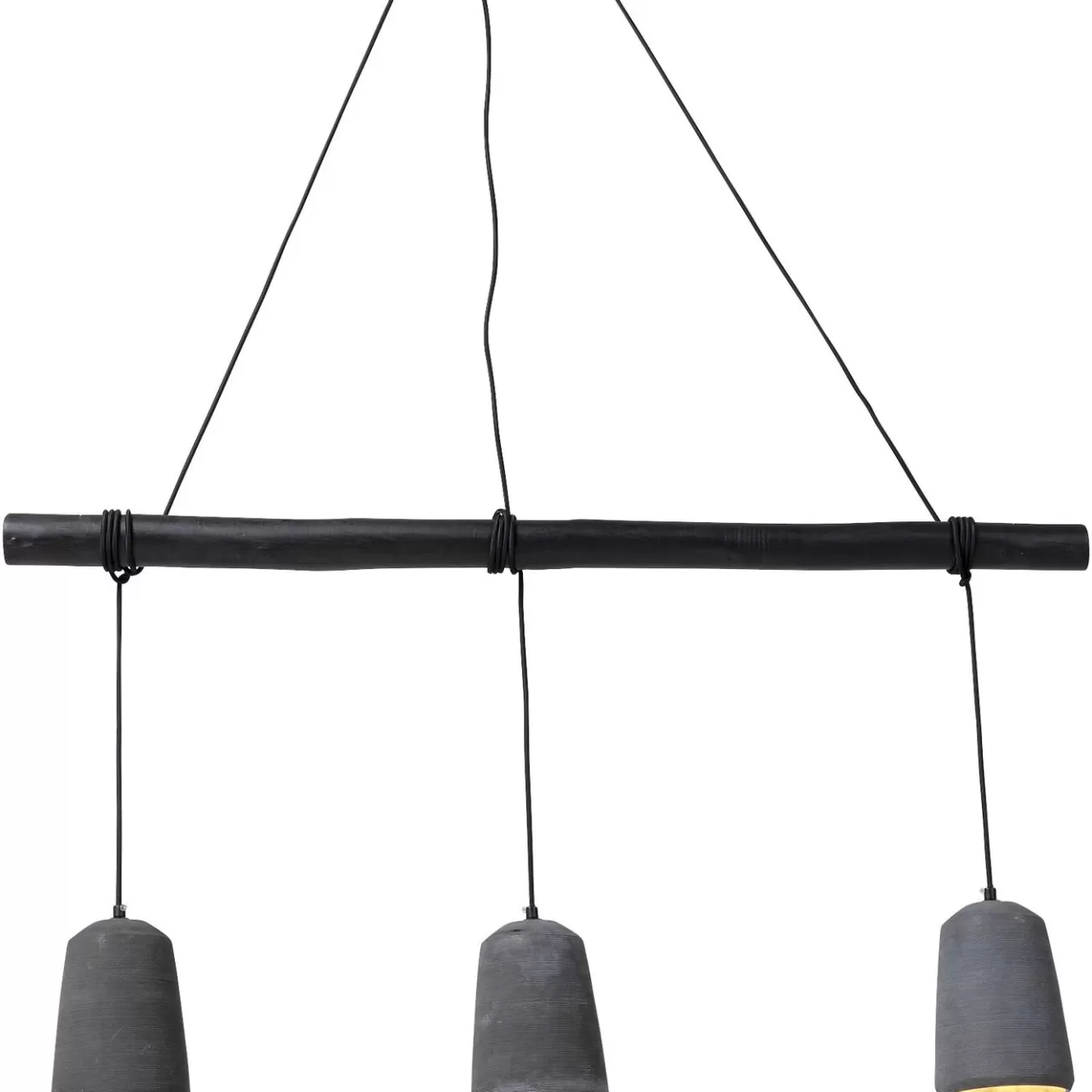 Suspension Dining Concrete Noir Tre*KARE Design Shop