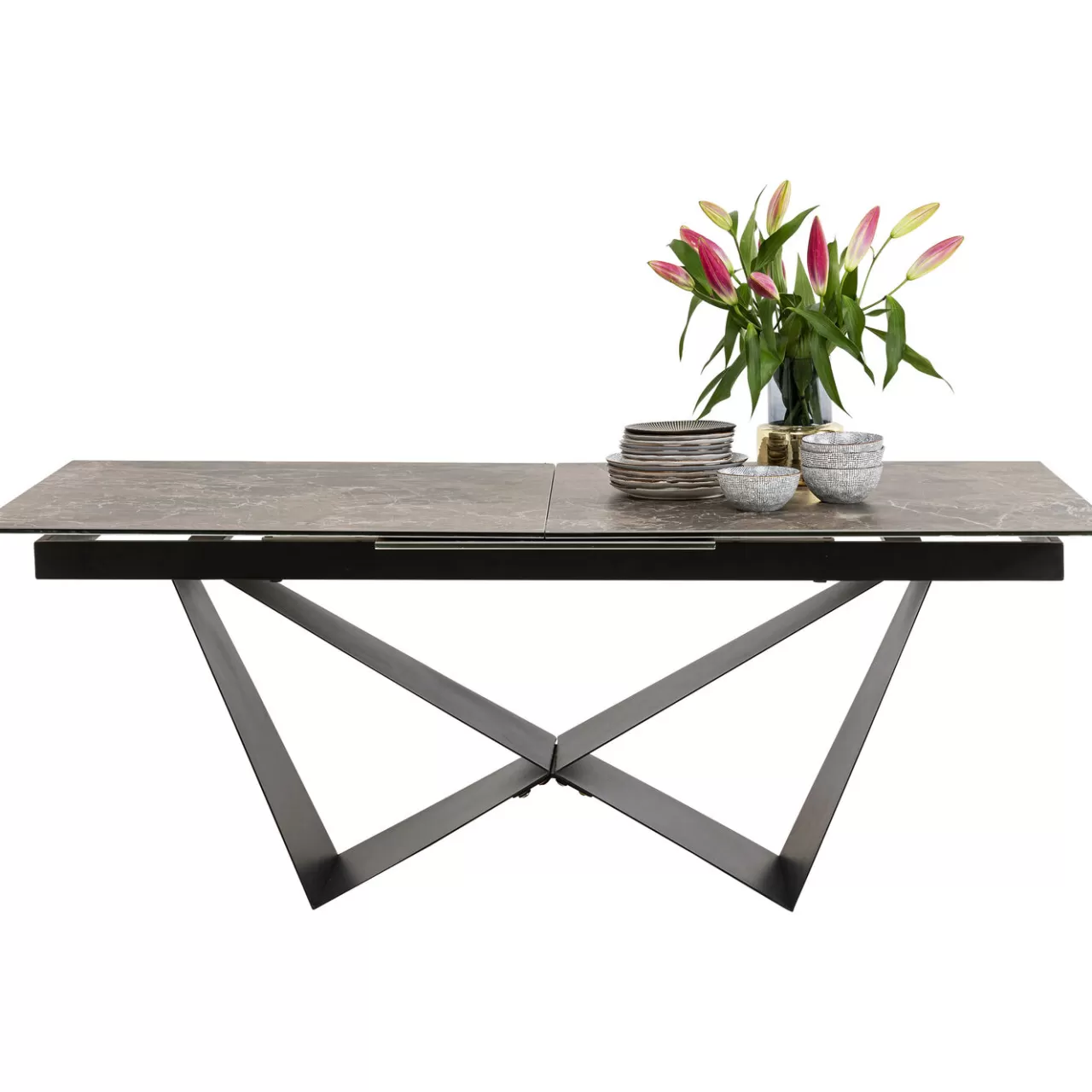 Table A Rallonges Connesso 200(+60)X100Cm*KARE Design New