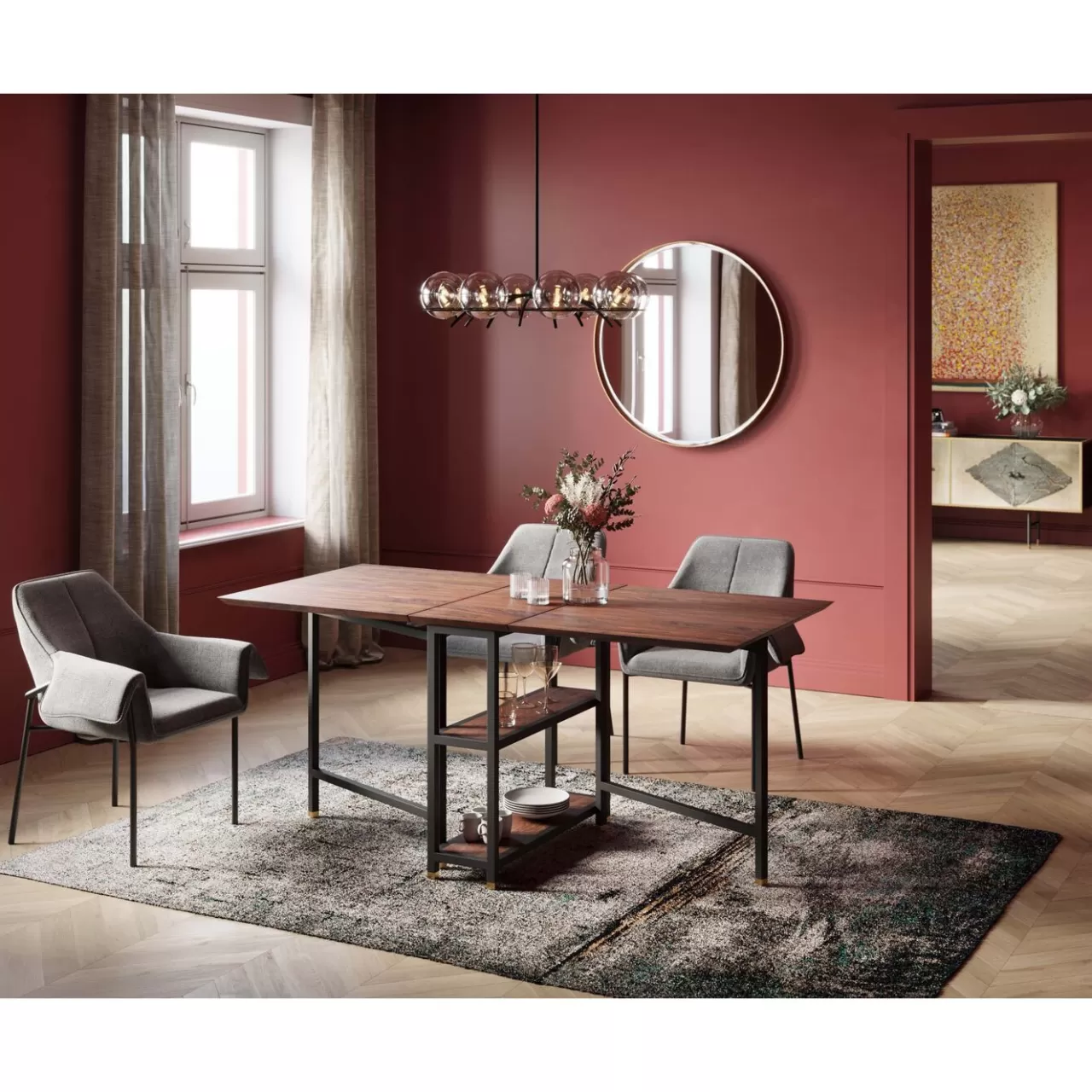 Table A Rallonges Ravello 35(70+70)X80*KARE Design Cheap