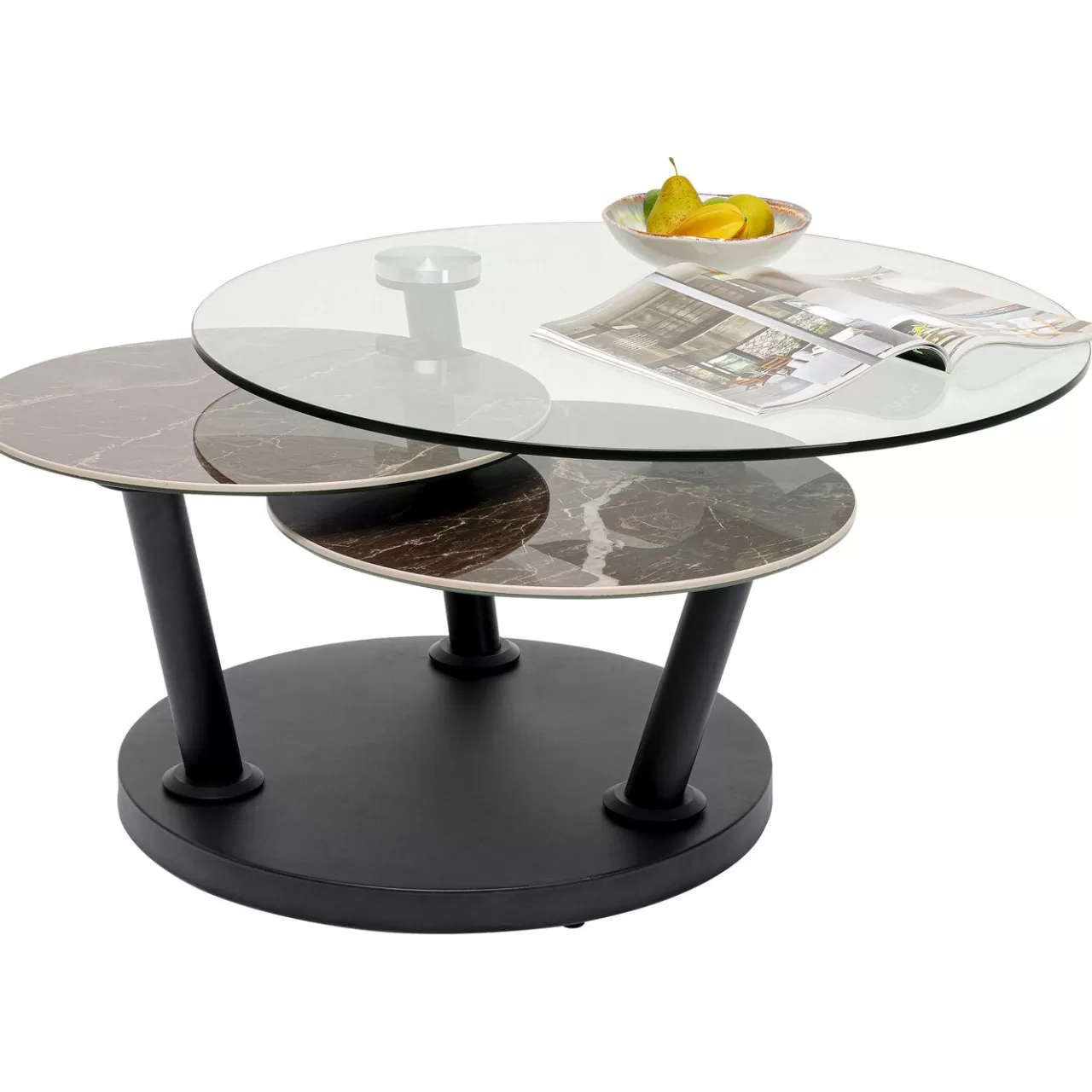 Table Basse Avignon 80 (+124)X80Cm*KARE Design Fashion