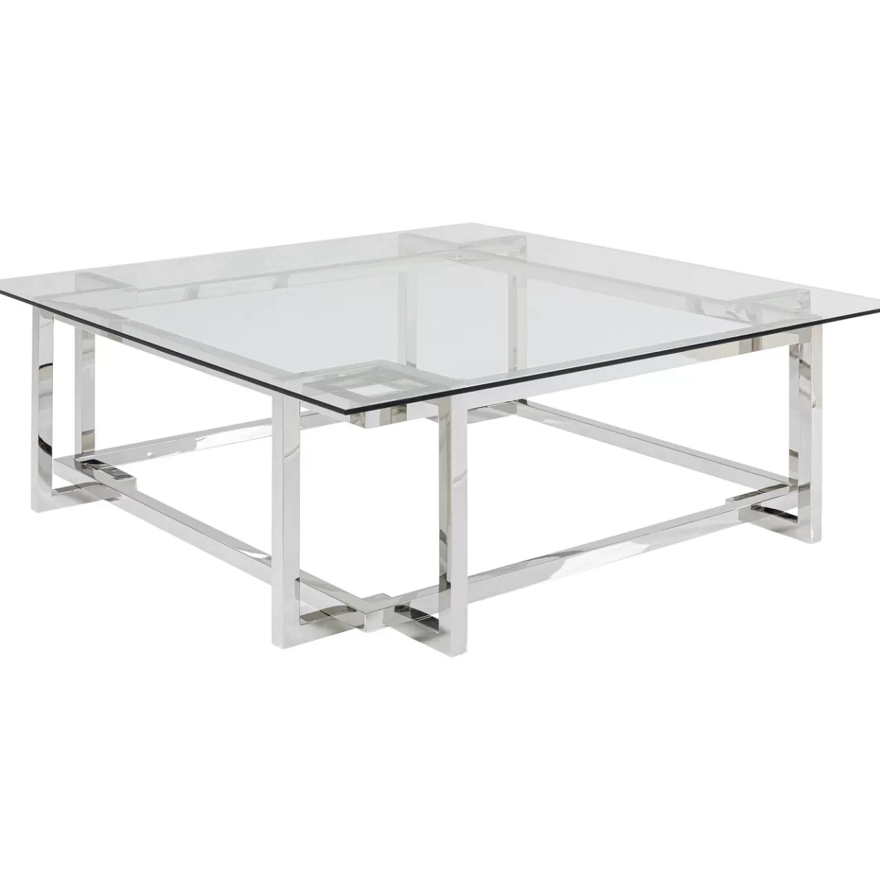 Table Basse Clara Argente 120X120Cm*KARE Design Shop