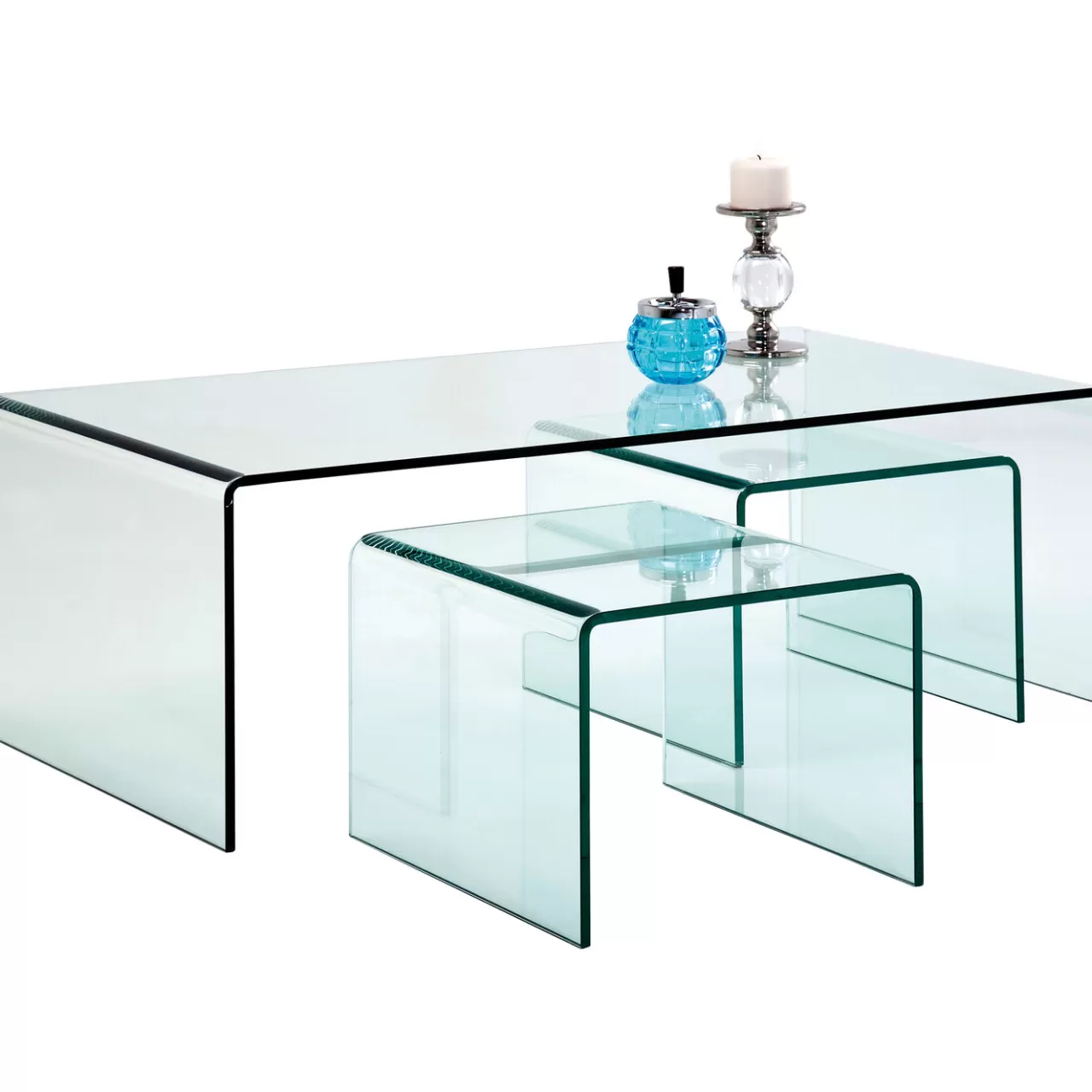 Table Basse Clear Club (Set De 3)*KARE Design New