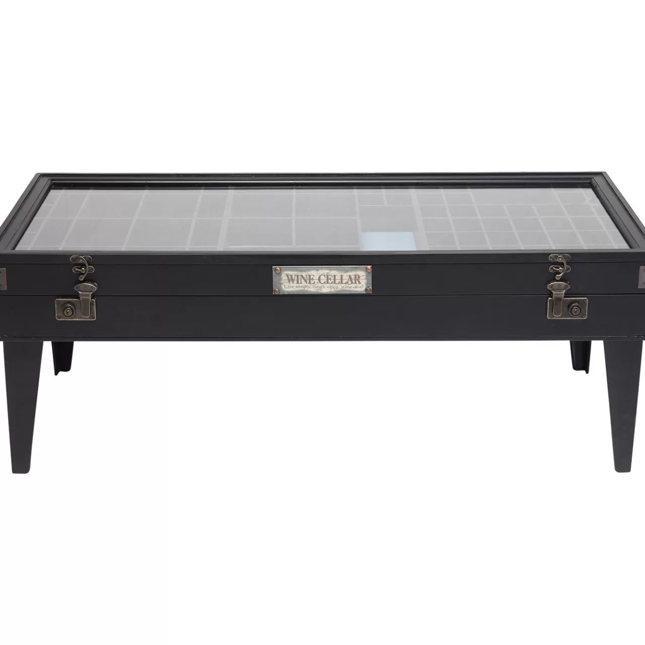 Table Basse Collector Noir 122X55Cm*KARE Design Store