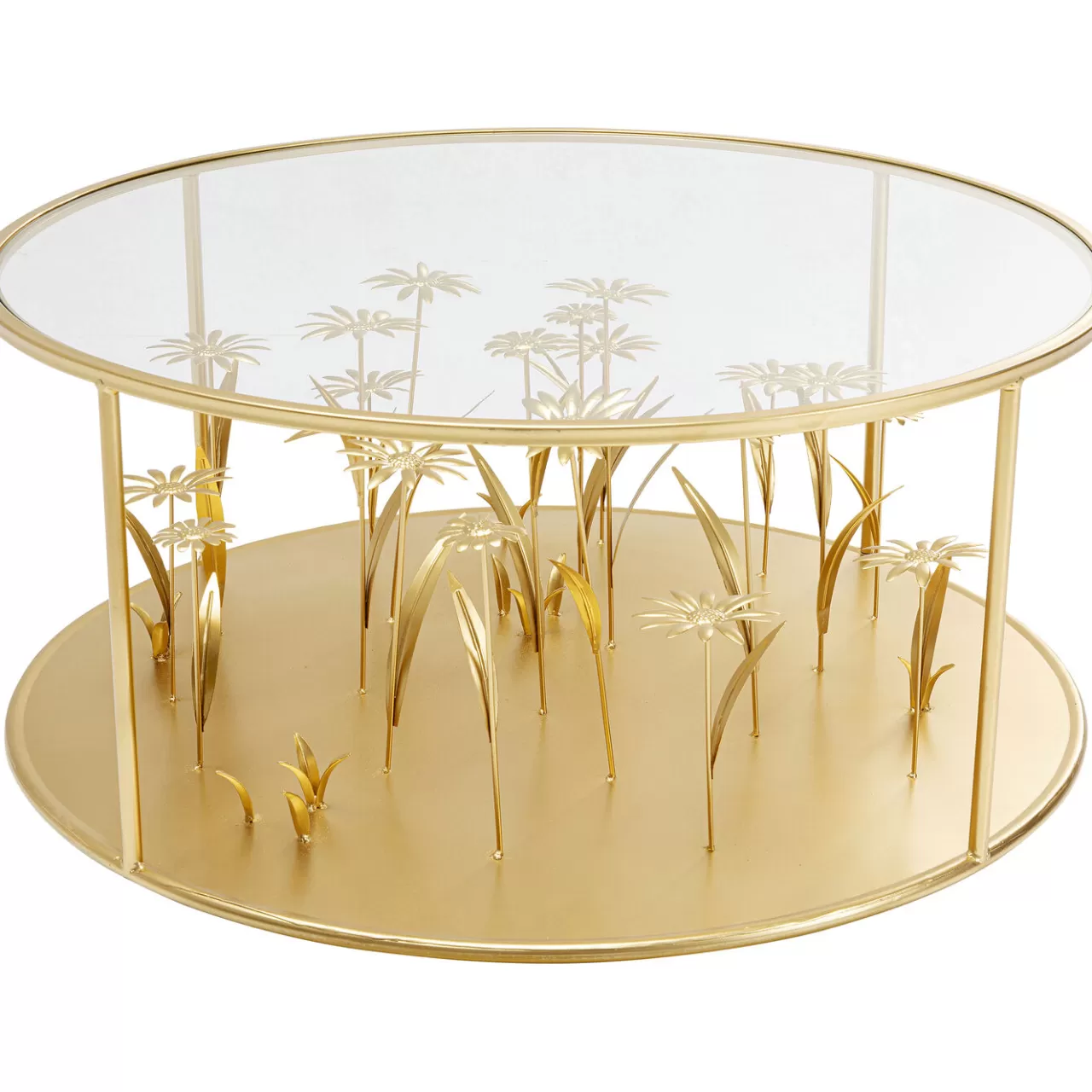 Table Basse Flower Meadow Dore O80*KARE Design Online