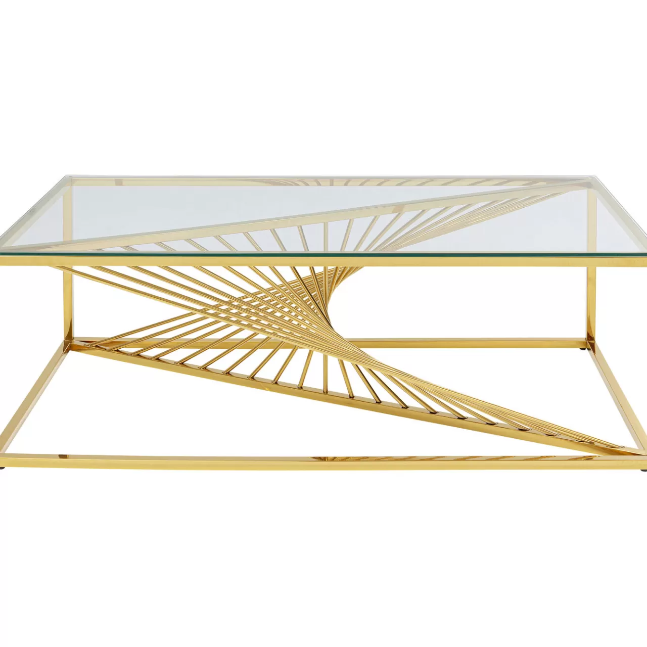 Table Basse Laser Dore 120X60Cm*KARE Design Shop