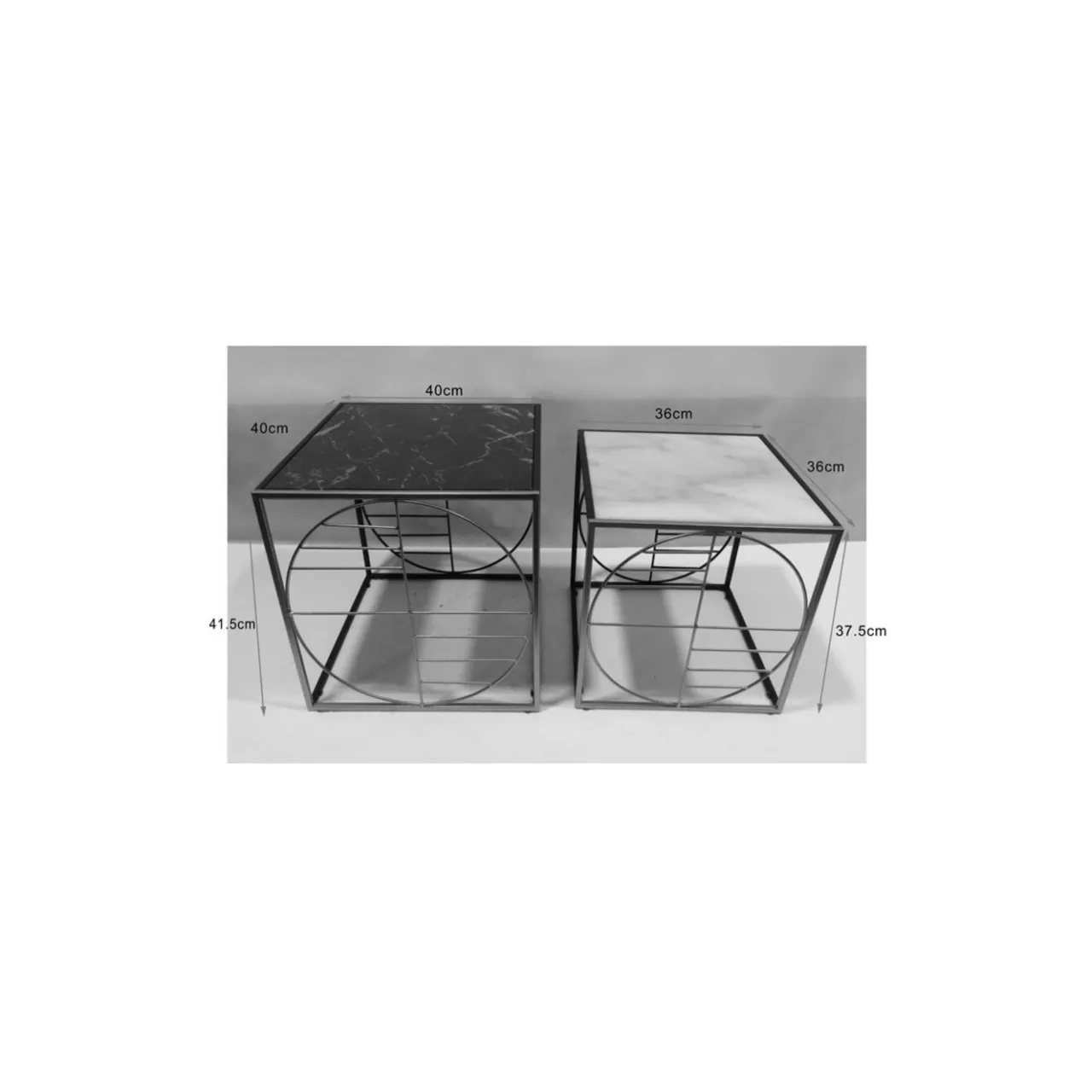 Table Basse Techno 1 (2/Set)*KARE Design Online