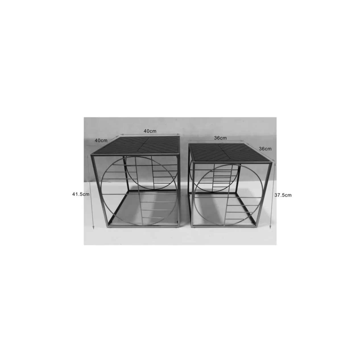 Table Basse Techno 2 (2/Set)*KARE Design Cheap