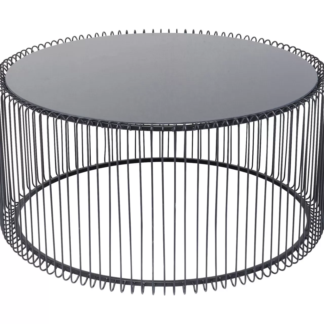 Table Basse Wire Uno Noir O80Cm*KARE Design Cheap