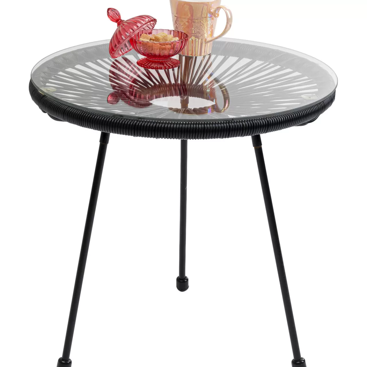 Table D Appoint Acapulco Noir*KARE Design Cheap