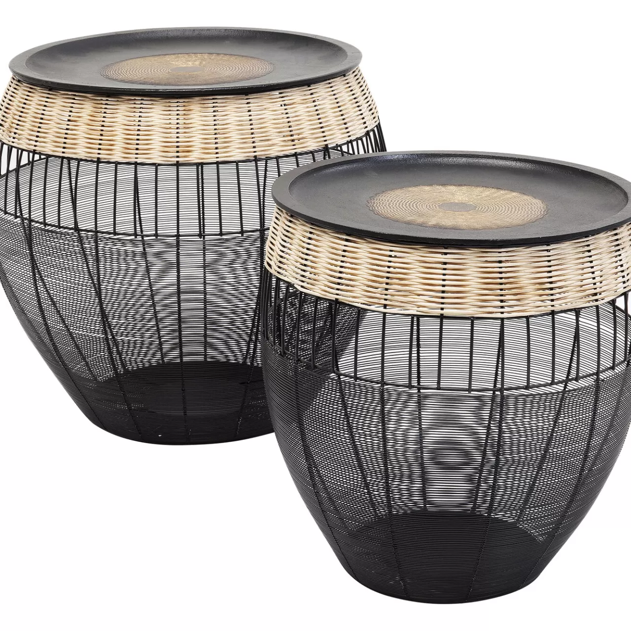 Table D Appoint African Drums (2/Set)*KARE Design Fashion