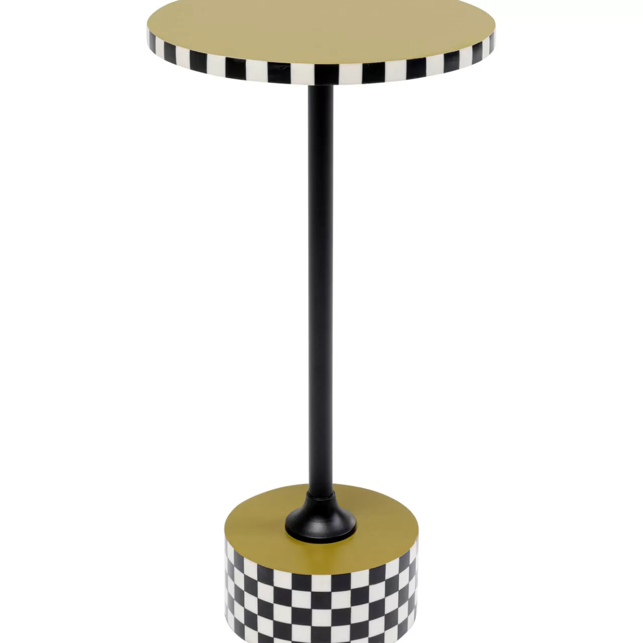 Table D Appoint Domero Checkers Vert Olive O25Cm*KARE Design Cheap