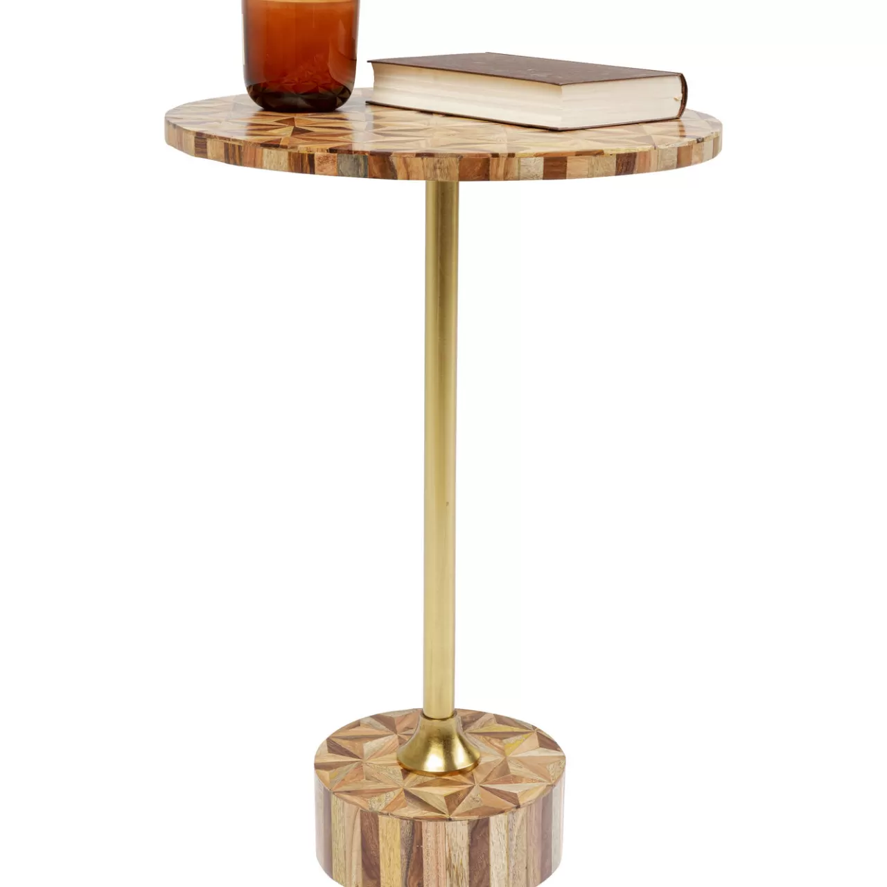 Table D Appoint Domero Geo Laiton O40Cm*KARE Design Store