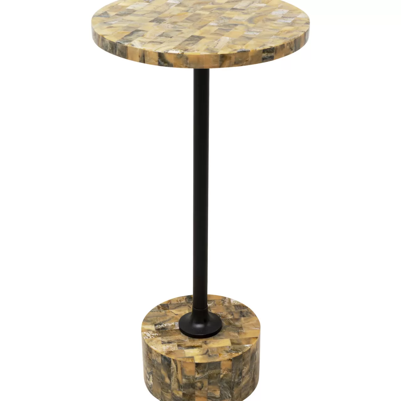 Table D Appoint Domero Mosaic Gris O25Cm*KARE Design Sale