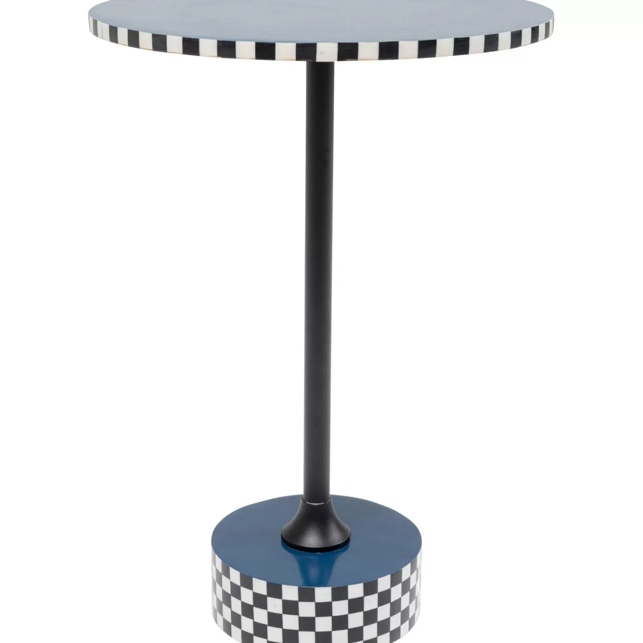 Table D Appoint Domero Race Bleu O40Cm*KARE Design Sale