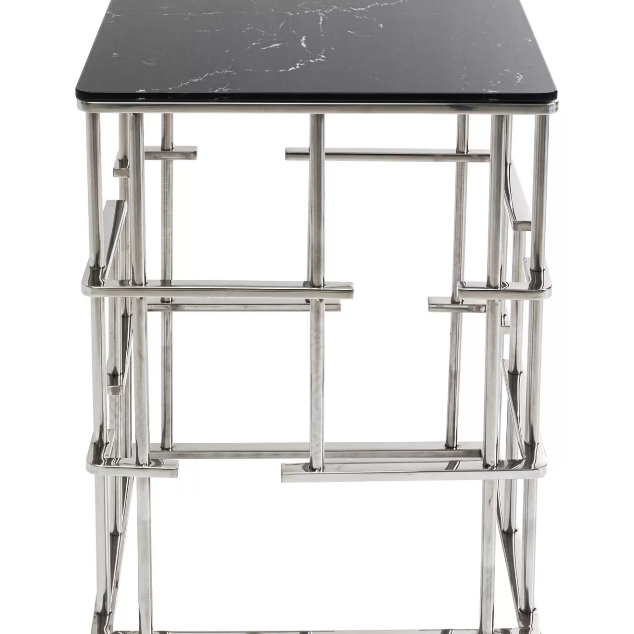 Table D Appoint Rome Argente 40X40Cm*KARE Design New