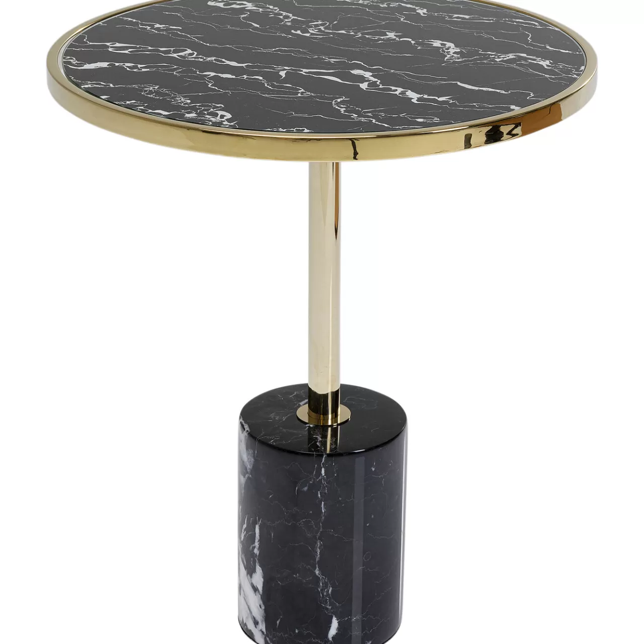 Table D Appoint San Remo Base Black O46Cm*KARE Design Cheap