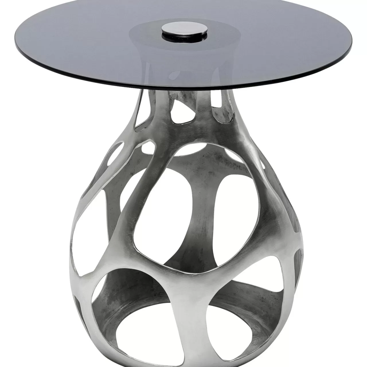 Table D Appoint Volcano Argente O60Cm*KARE Design Hot