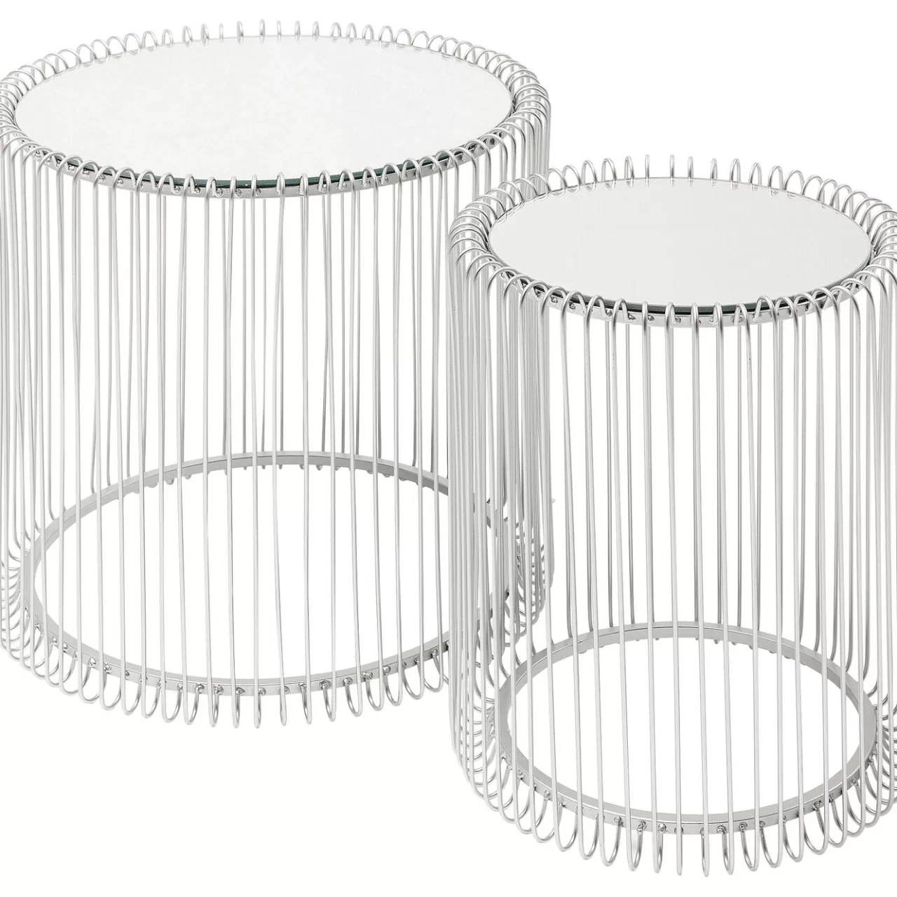 Table D Appoint Wire Argente (2/Set)*KARE Design Online