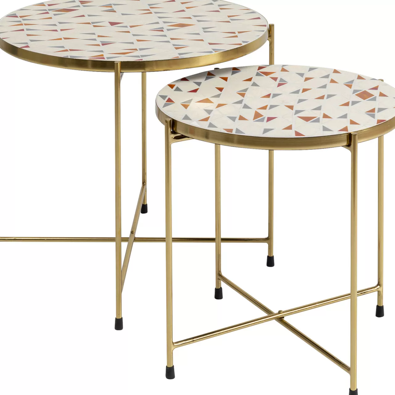 Table D Apppoint Priya Blanc (2/Set)*KARE Design Flash Sale