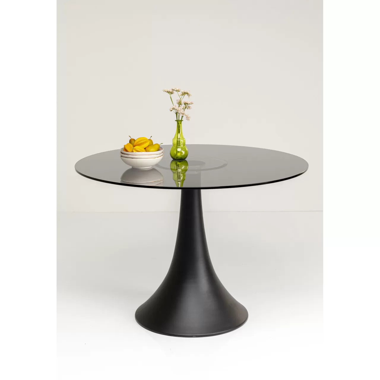 Table Grande Possibilita Verre Fume O110Cm*KARE Design Shop