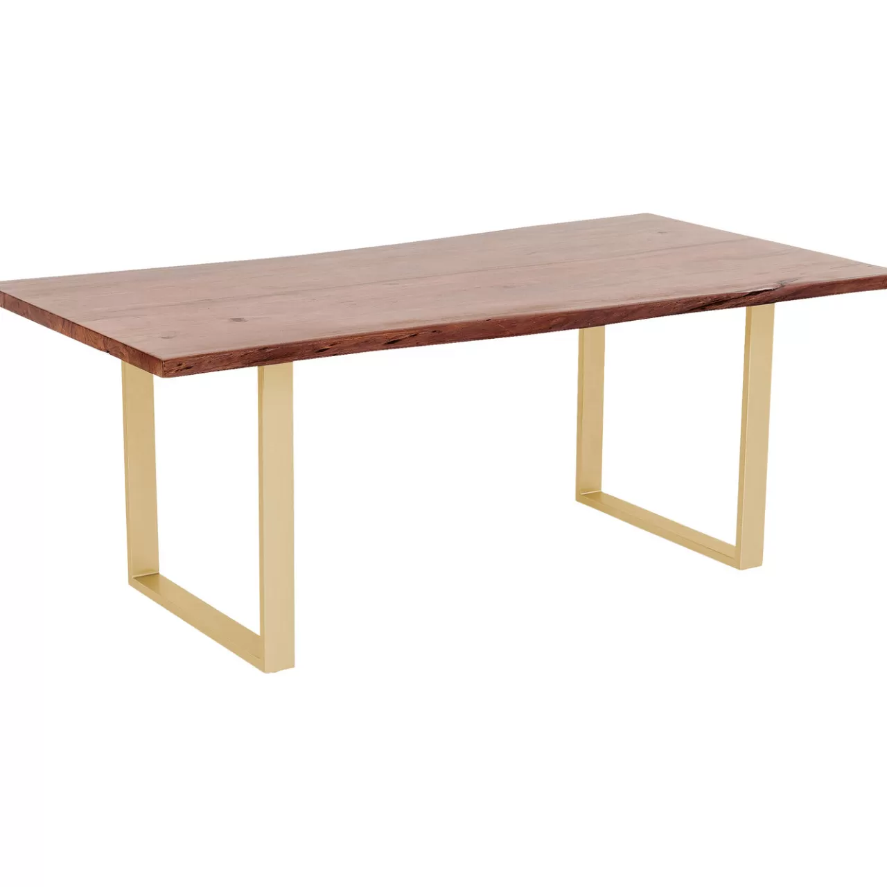 Table Harmony Fonce Acier Brut 200X100*KARE Design Store