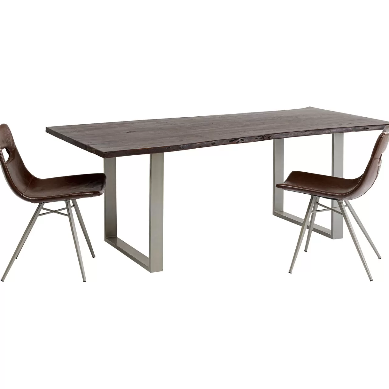 Table Harmony Fonce Argente 160X80*KARE Design Fashion