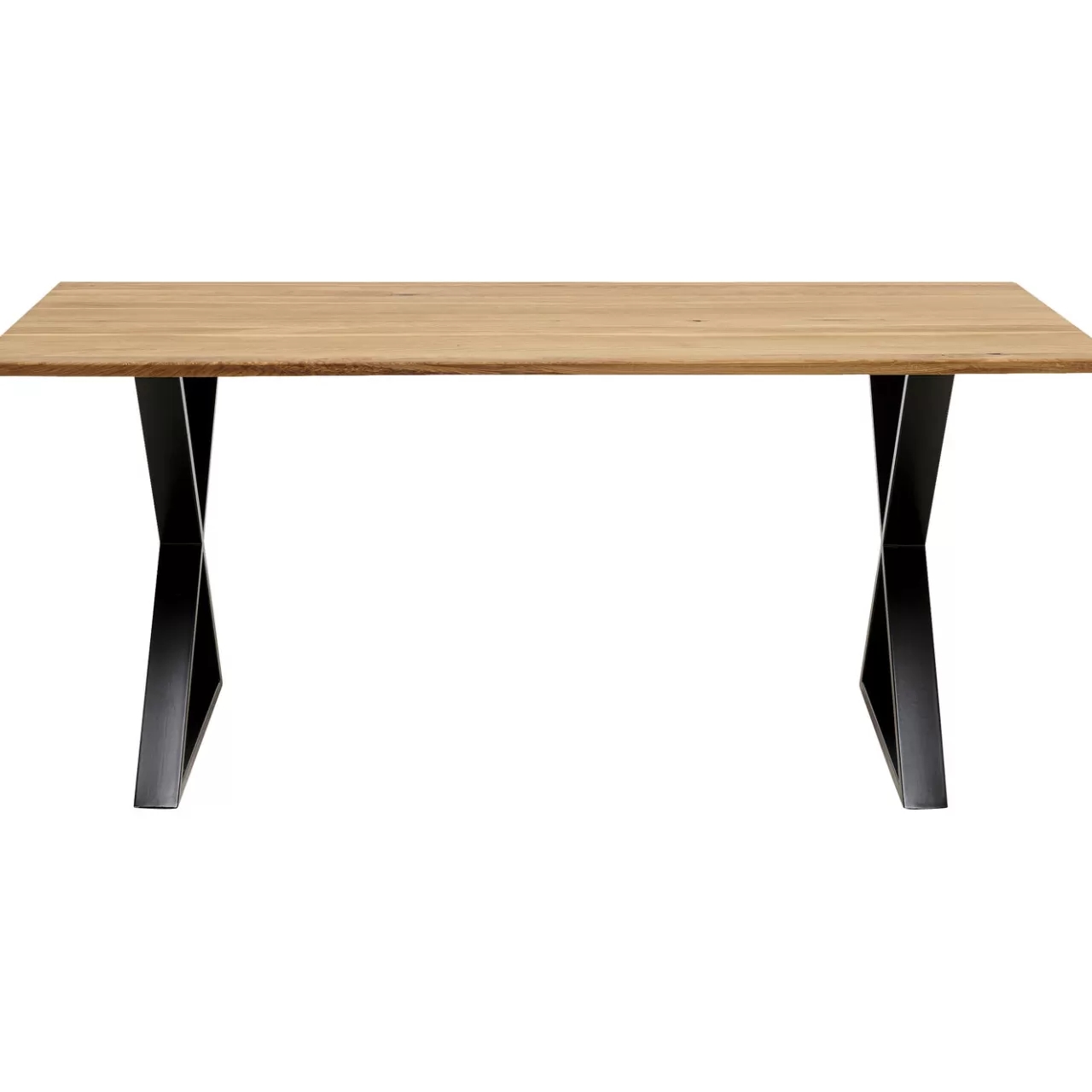 Table Jackie Chene Cross Noir 180X90Cm*KARE Design Flash Sale