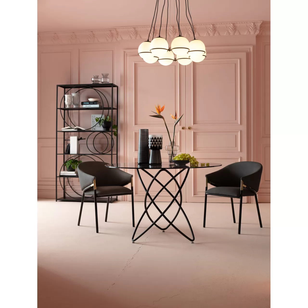 Table Molekular Noir O120Cm*KARE Design Best Sale