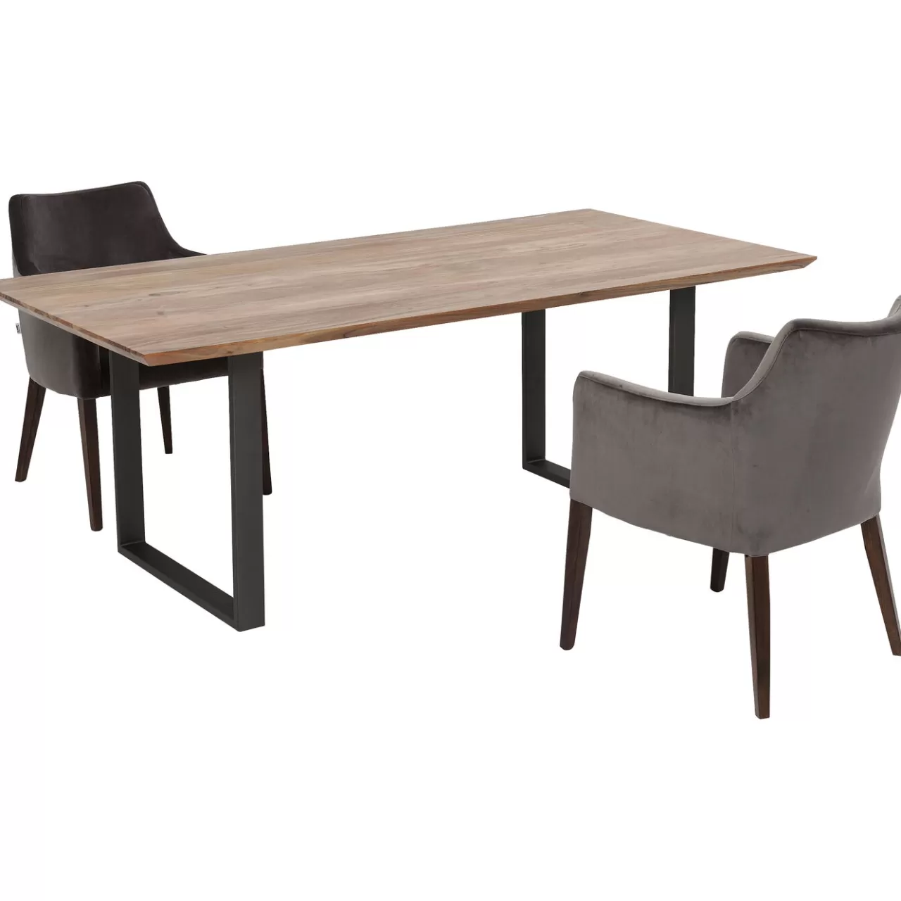 Table Symphony Acier Brut 180X90*KARE Design Shop