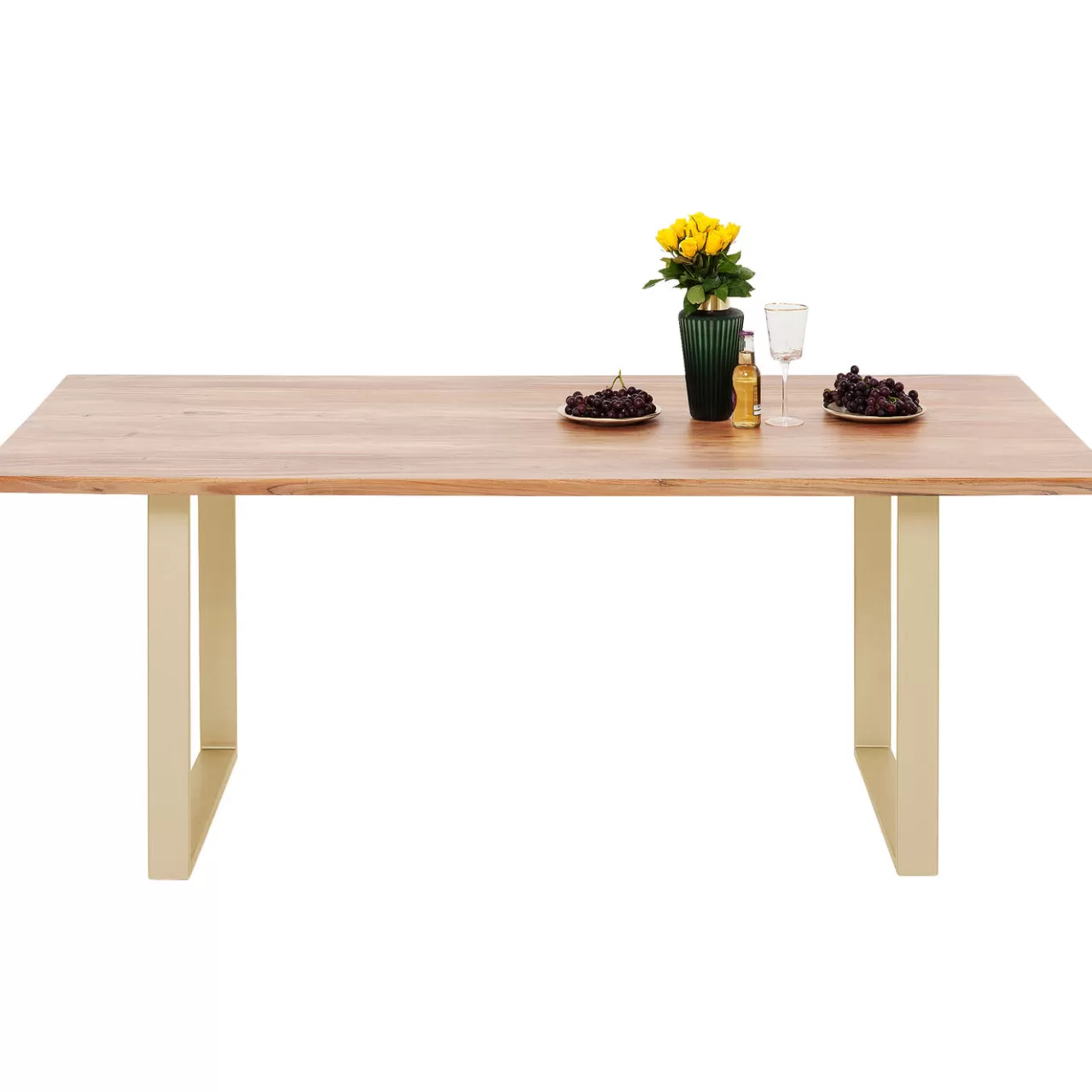 Table Symphony Acier Brut 200X100*KARE Design Fashion