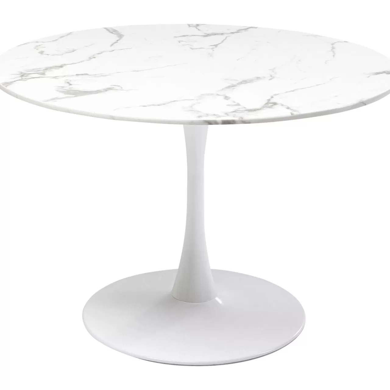 Table Veneto Marbre Blanc O110Cm*KARE Design Discount