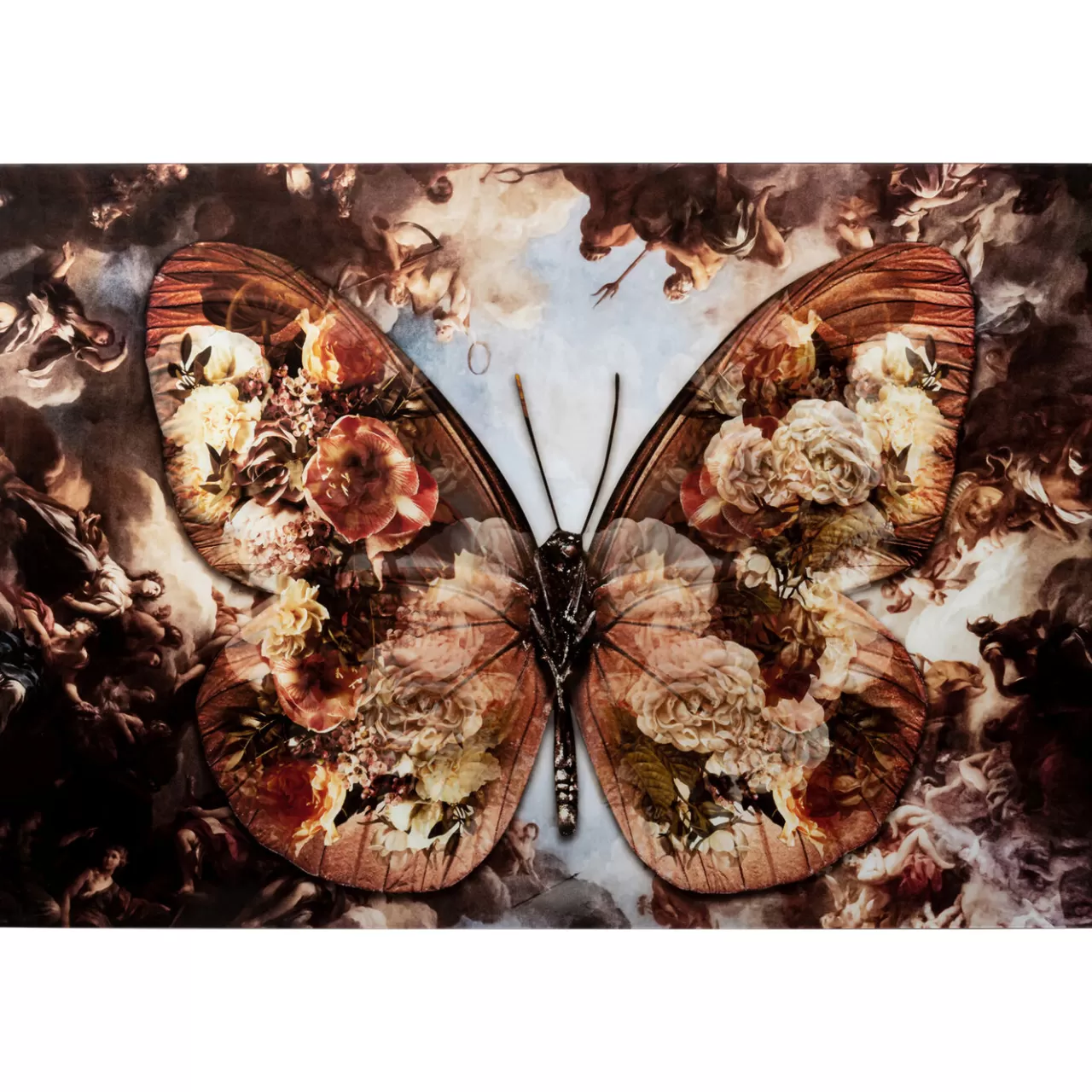 Tableau En Verre Butterfly 150X100Cm*KARE Design Best